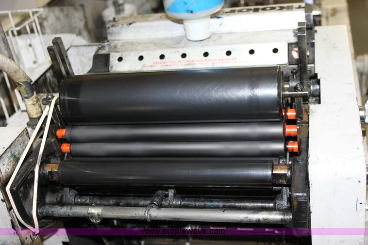 image for item 6419 1980 Multigraphics 1250N single color offset printing press