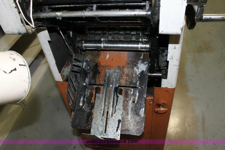 image for item 6419 1980 Multigraphics 1250N single color offset printing press