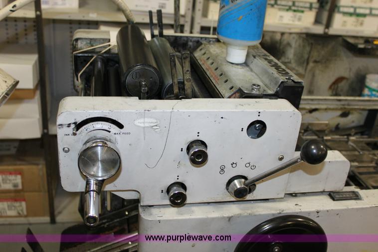 image for item 6419 1980 Multigraphics 1250N single color offset printing press