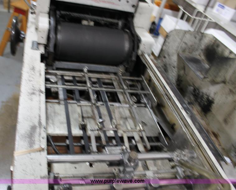 image for item 6419 1980 Multigraphics 1250N single color offset printing press