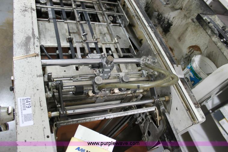 image for item 6419 1980 Multigraphics 1250N single color offset printing press