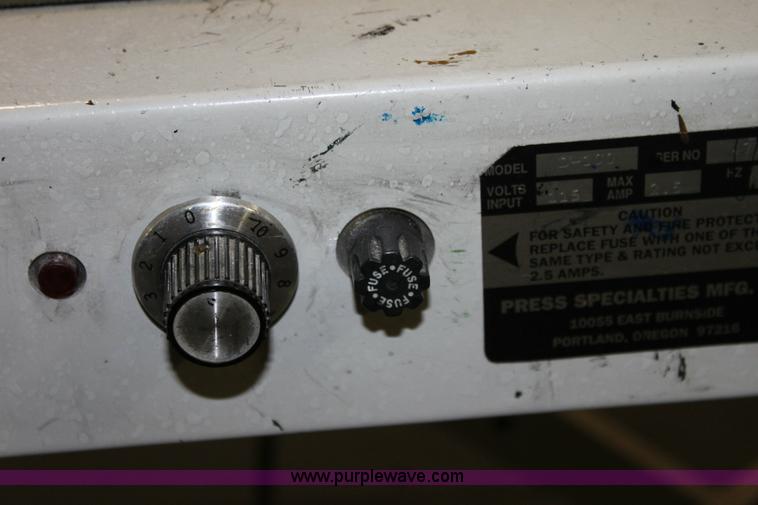 image for item 6420 Multigraphics 2850 single color offset printing press