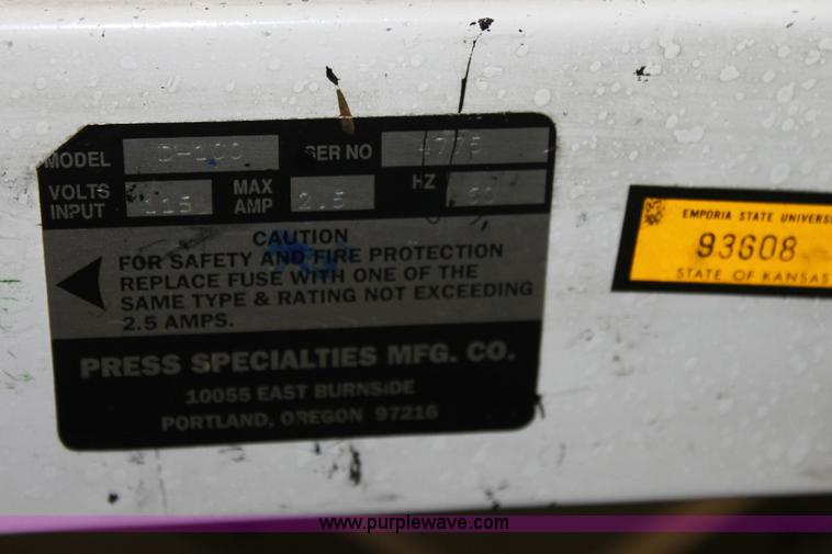 image for item 6420 Multigraphics 2850 single color offset printing press