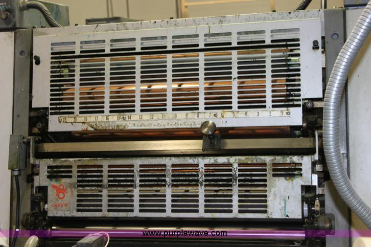 image for item 6421 1991 Kompri Sprint 26 two color offset printing press