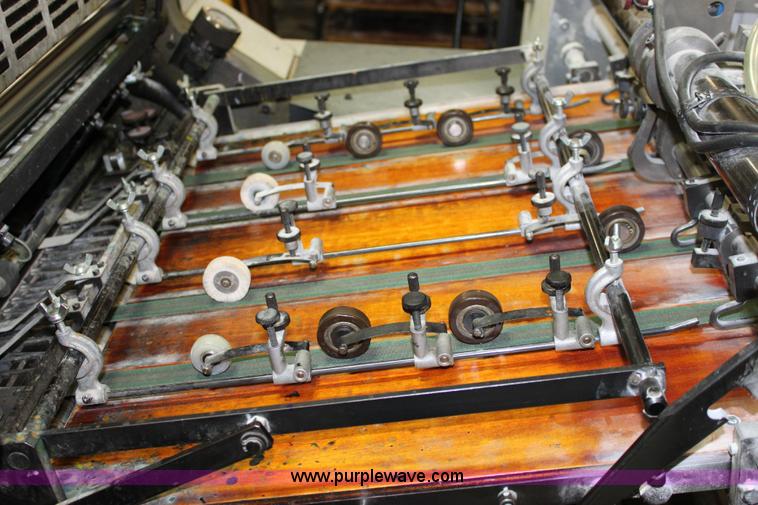 image for item 6421 1991 Kompri Sprint 26 two color offset printing press