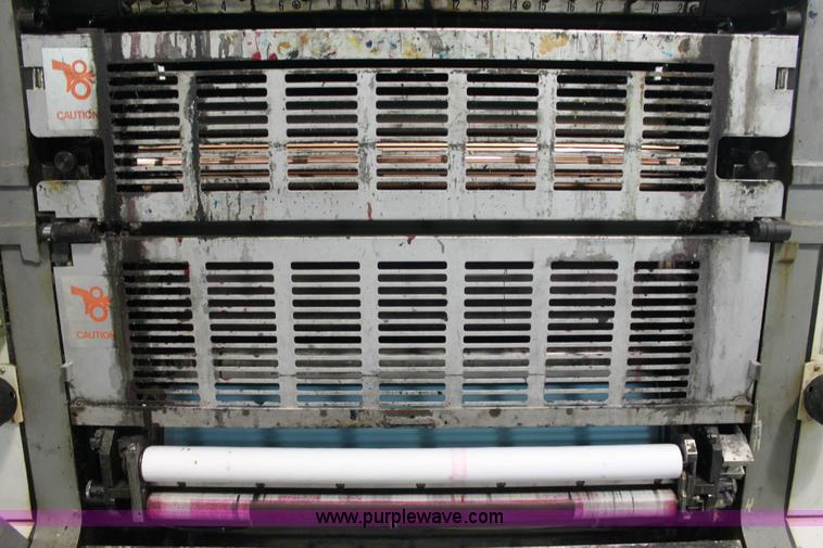 image for item 6421 1991 Kompri Sprint 26 two color offset printing press