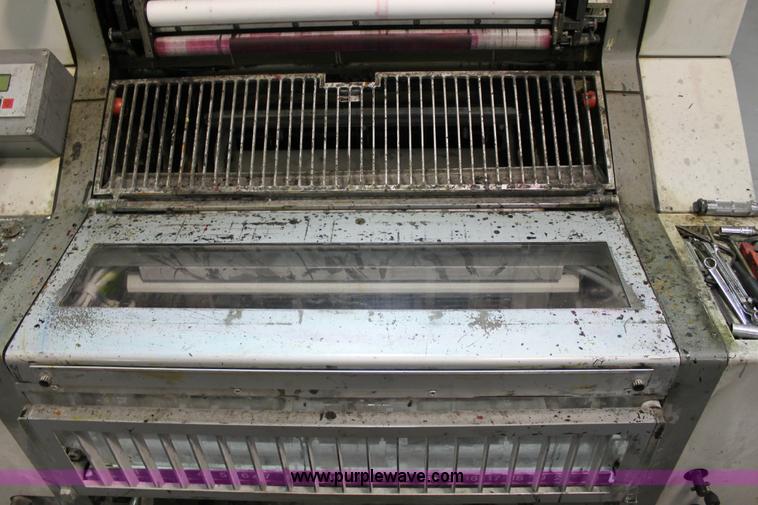 image for item 6421 1991 Kompri Sprint 26 two color offset printing press