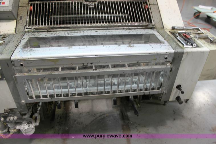 image for item 6421 1991 Kompri Sprint 26 two color offset printing press