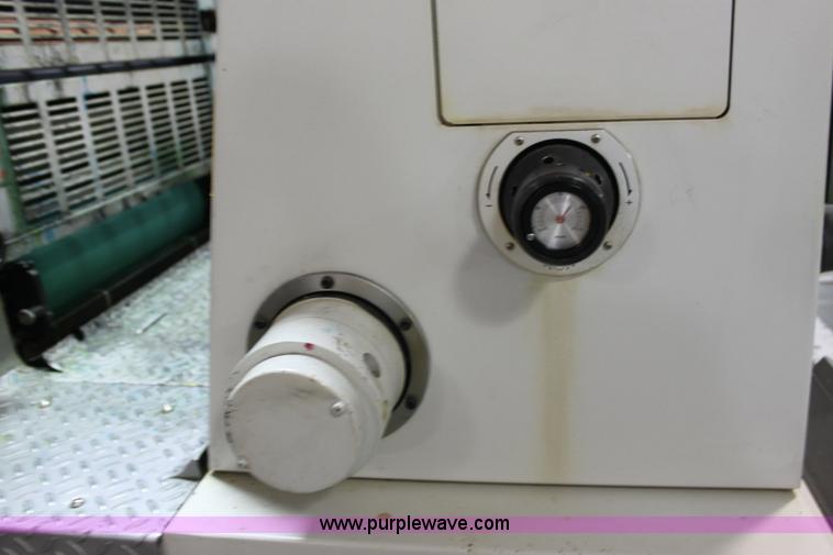 image for item 6421 1991 Kompri Sprint 26 two color offset printing press