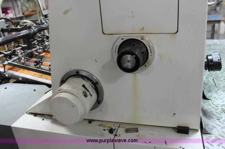 image for item 6421 1991 Kompri Sprint 26 two color offset printing press
