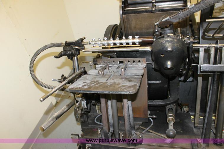 image for item 6422 Heidelberg single color windmill press