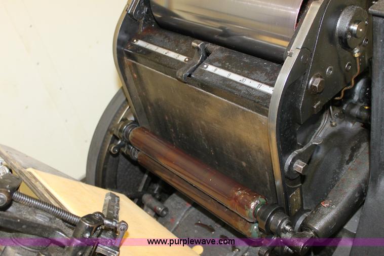 image for item 6422 Heidelberg single color windmill press