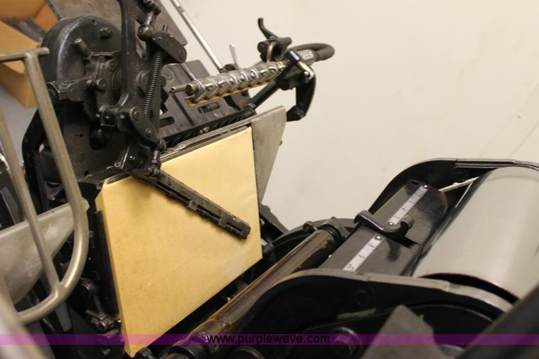 image for item 6422 Heidelberg single color windmill press