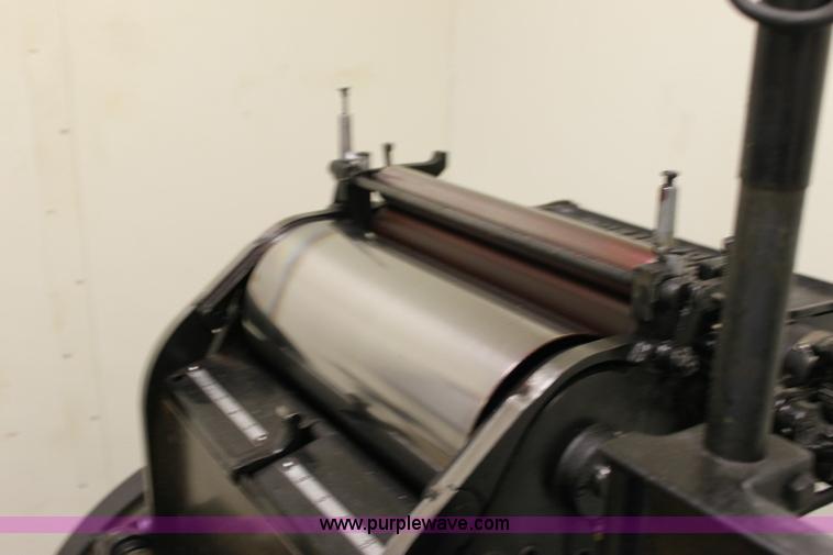 image for item 6422 Heidelberg single color windmill press