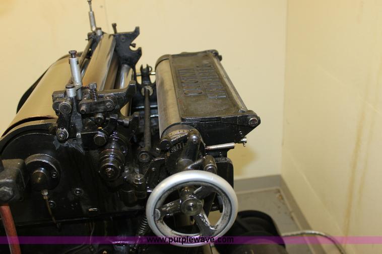 image for item 6422 Heidelberg single color windmill press