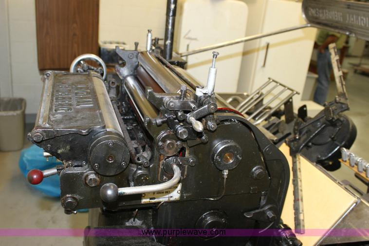 image for item 6422 Heidelberg single color windmill press