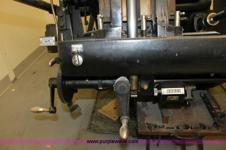 image for item 6422 Heidelberg single color windmill press