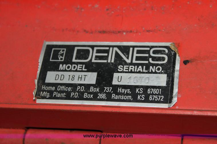 image for item 6435 Deines DD 18HT riding lawn mower