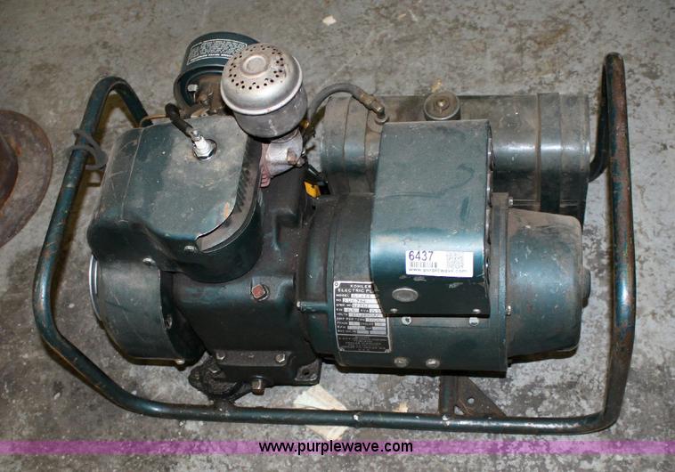 image for item 6437 Kohler 2.5M65 generator