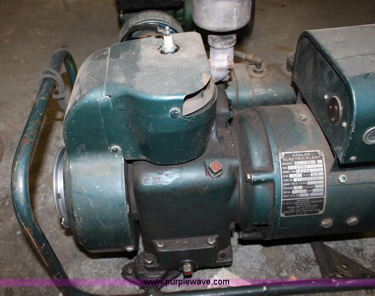 image for item 6437 Kohler 2.5M65 generator