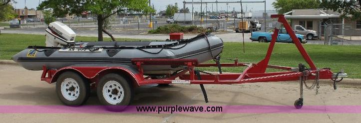 image for item 6561 1996 Zodiac MK26R inflatable boat