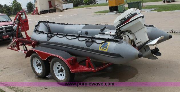 image for item 6561 1996 Zodiac MK26R inflatable boat