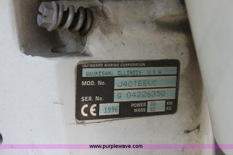 image for item 6561 1996 Zodiac MK26R inflatable boat