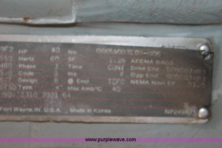 image for item 6562 1995 Atlas Copco ZT30 high volume air compressor