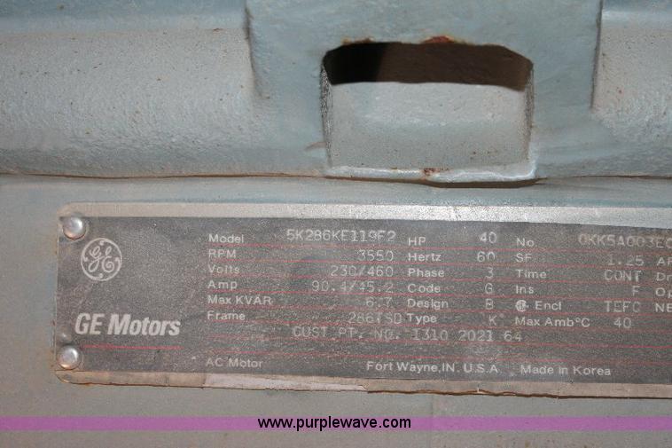 image for item 6563 1995 Atlas Copco ZT30 high volume air compressor