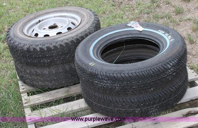 image for item 6564 (16) assorted tires