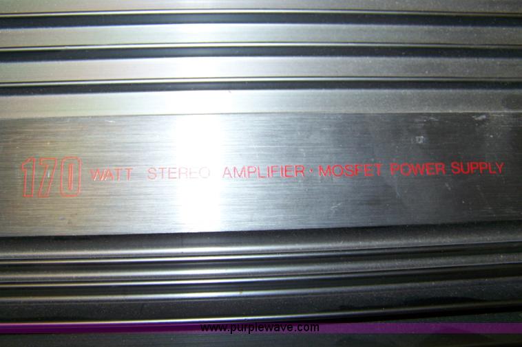 image for item 7301 Optimus 170 watt bridgeable amplifier