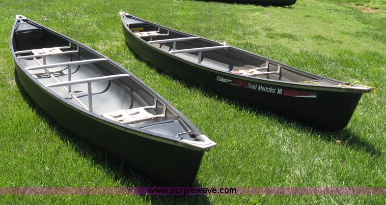 image for item 8091 (2) Coleman Ram-X gold medalist canoes