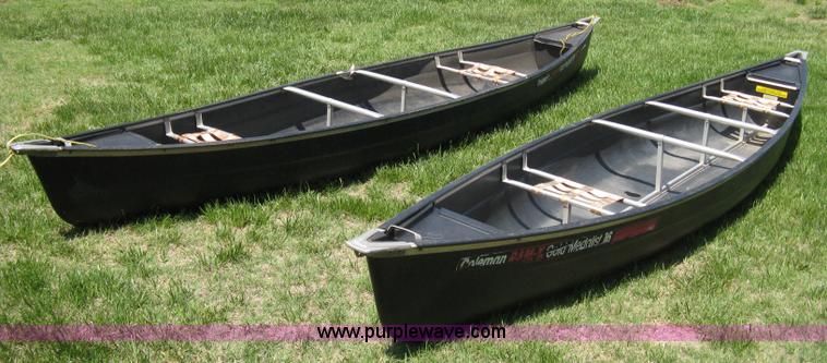 image for item 8091 (2) Coleman Ram-X gold medalist canoes