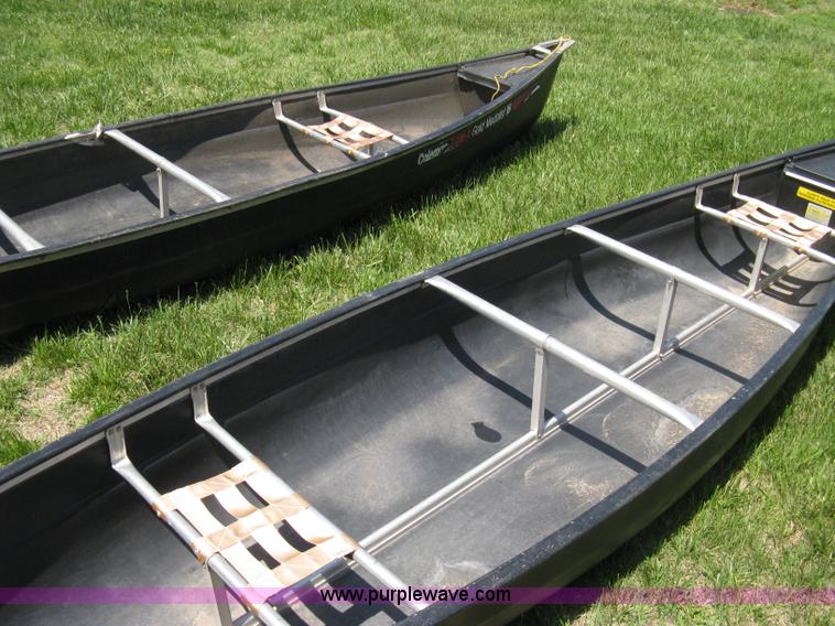 image for item 8091 (2) Coleman Ram-X gold medalist canoes