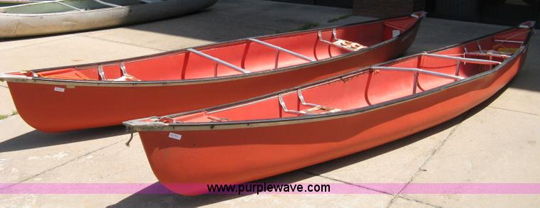 image for item 8092 (2) Coleman Ram-X17 canoes