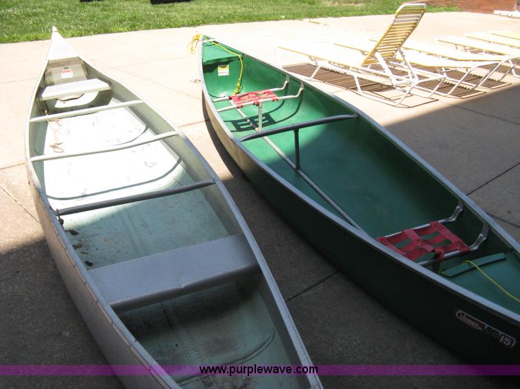 image for item 8093 Coleman Marine 15 canoe