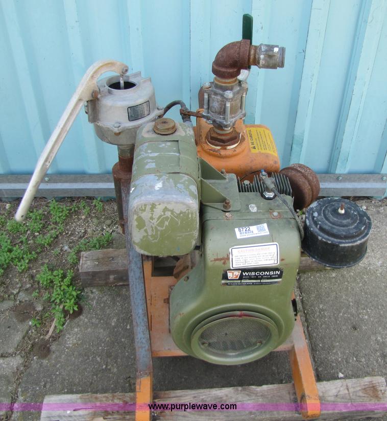 image for item 8722 Pump with Wisconsin heavy duty engine