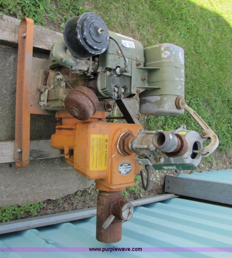 image for item 8722 Pump with Wisconsin heavy duty engine
