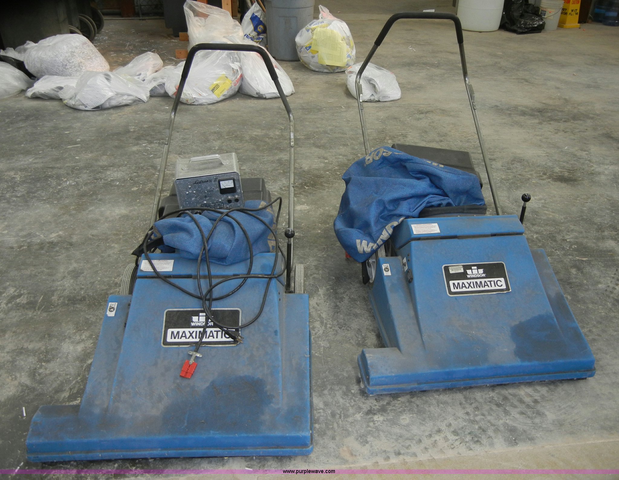 (2) Windsor Maximatic vacuum cleaners in Manhattan, KS Item 2232 sold