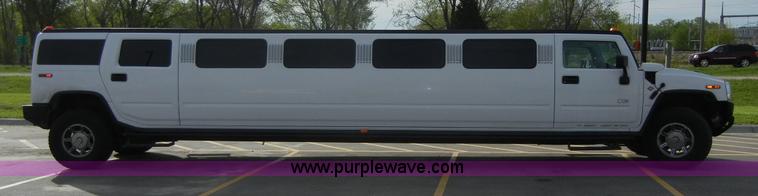 image for item 2046 2003 Hummer H2 31' Diamond Craftsmen Edition Limousine