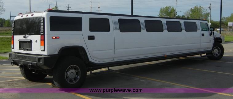 image for item 2046 2003 Hummer H2 31' Diamond Craftsmen Edition Limousine