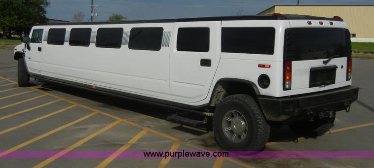 image for item 2046 2003 Hummer H2 31' Diamond Craftsmen Edition Limousine