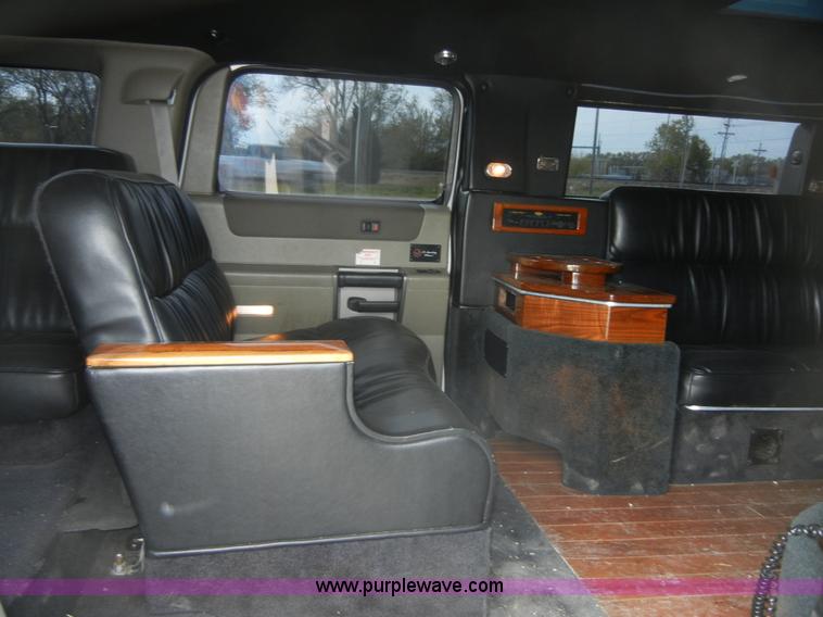image for item 2046 2003 Hummer H2 31' Diamond Craftsmen Edition Limousine