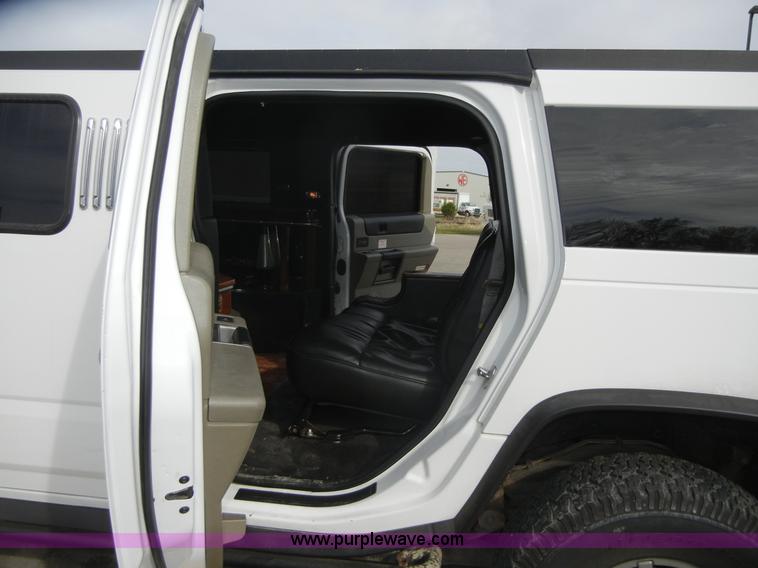 image for item 2046 2003 Hummer H2 31' Diamond Craftsmen Edition Limousine