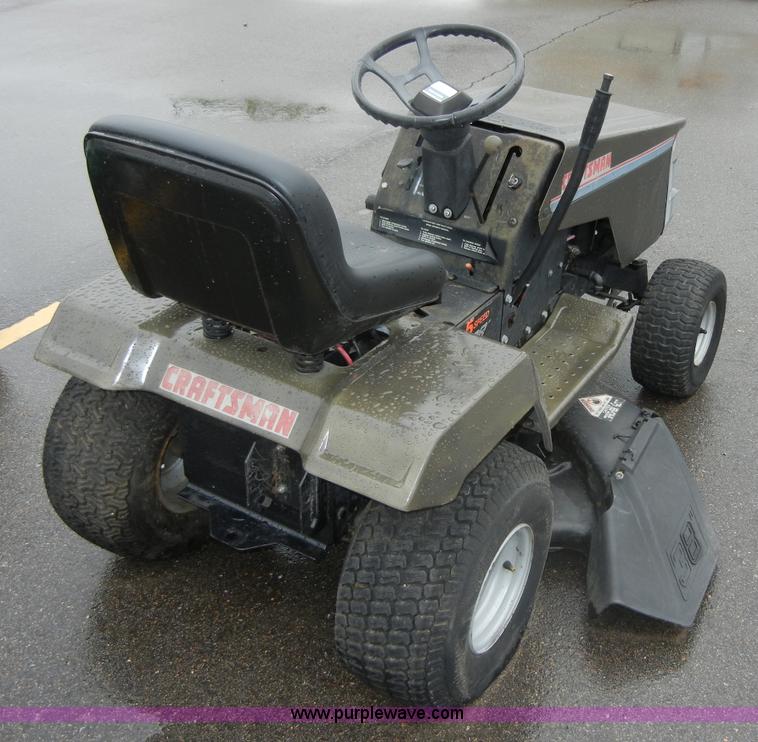 image for item 2271 Sears Craftsman II riding lawn mower