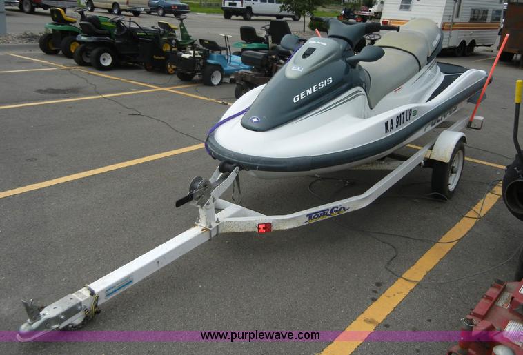 1999 Polaris Genesis jet ski with trailer in Manhattan, KS Item 2364