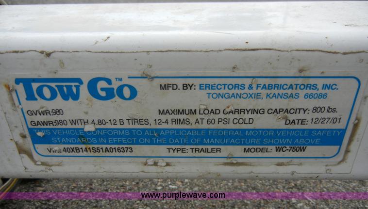 image for item 2364 1999 Polaris Genesis jet ski with trailer