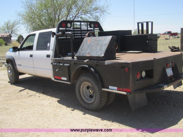 image for item 3057 1996 Chevrolet K3500 crew cab pickup truck
