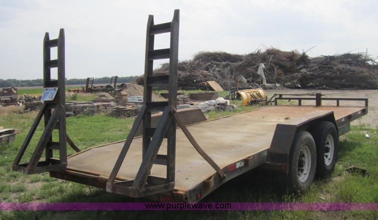 image for item 3769 2000 Trail Load 20' flatbed trailer