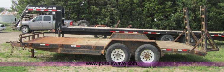image for item 3769 2000 Trail Load 20' flatbed trailer